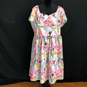 Beautiful bird dress